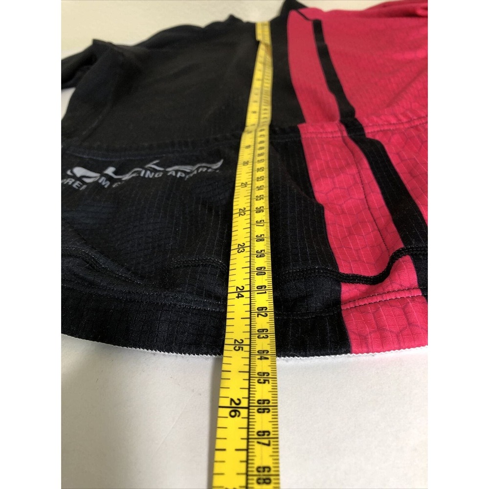 Voler Cycling Jersey Long Sleeve Womens Pro Race Pink Black Sz XS - Picture 8 of 11